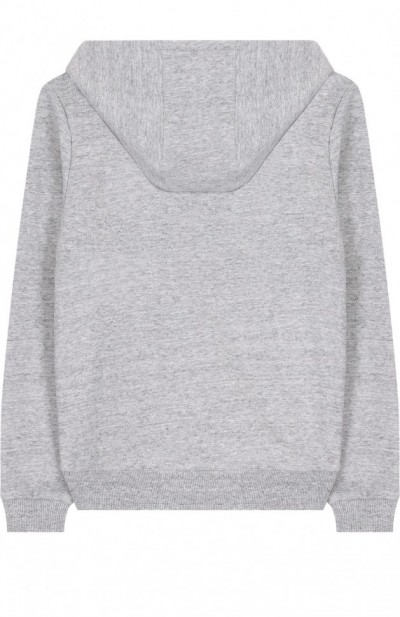 Хлопковое худи с вышивкой