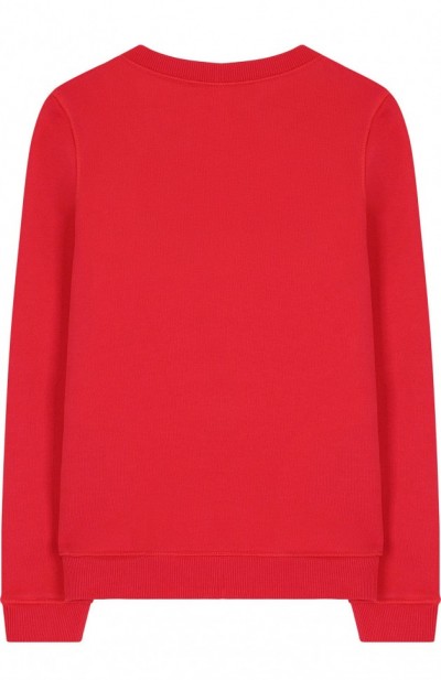 Хлопковый свитшот с надписью